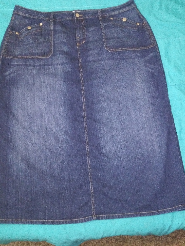 CATO Denim Maxi skirt